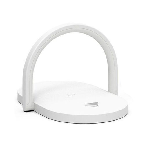 Lampe De Bureau 3 En 1 Avec Chargeur Sans Fil 15w, Charge Rapide, Avec Support Pour Tlphone Portable, Livraison Directe