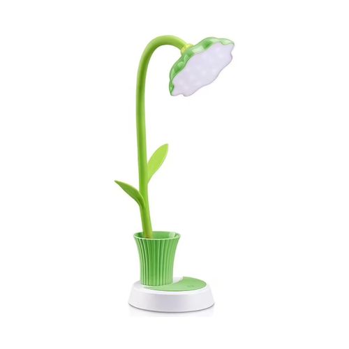 Lampe De Bureau Led Rechargeable Usb Pour Enfants  Protection Des Yeux, Commande Tactile, Col Flexible Et Porte-Stylo  Idale Pour tudier -Ouragan X