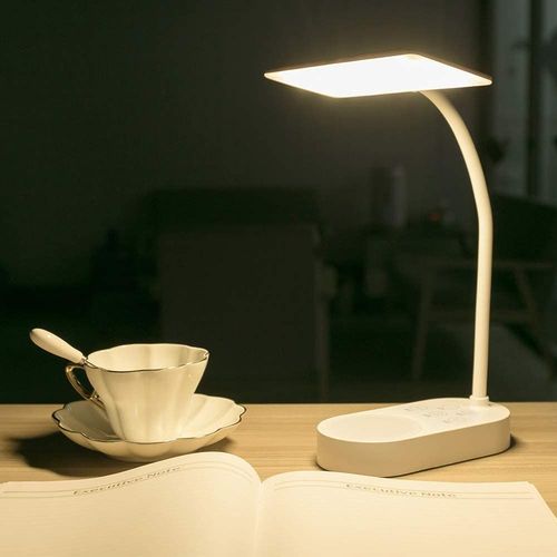 Lampe De Bureau Sans Fil Rechargeable Usb 40 Led, Lumire Tactile 3 Couleurs 5 Modes Dimmables, Fonction Mmoire, Lampe De Table De Lecture Enfant Chambre Chevet Salon
