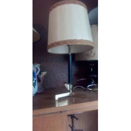 ECOSWAY Lampe de table USB Oiseaux Chambre à coucher en résine Corbeau Lampe de bureau Lampe de chevet Applique murale 