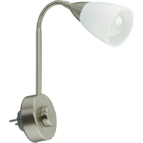 Lampe De Lecture Agl 1 Douille E14 Nickel Mat