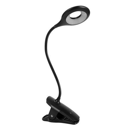 Lampe De Lecture Bed Clamp Light, 36 Led Clamp Lamp, Usb Rechargeable Book Lamp Avec 5 Couleurs Temperatu