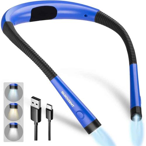 Lampe De Lecture Led Aste Par Usb Au Lit,3 Couleurs Et 3 Luminosits Rglables - Type Blue