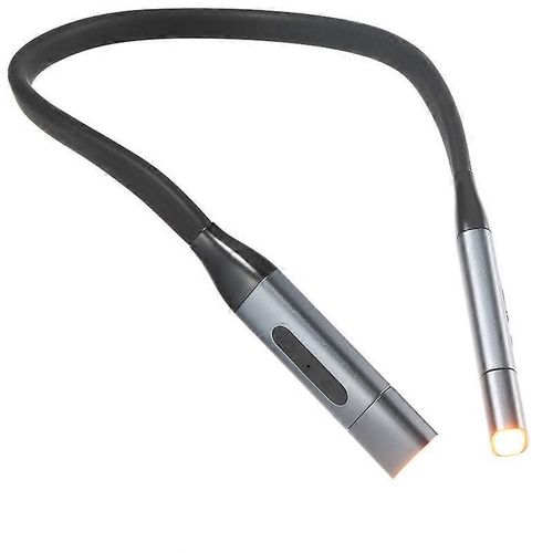 Lampe De Lecture Led Flexible 1100 Mah Pour Le Cou, Idale Pour Lire Au Lit La Nuit, Mains Libres, Pour La Course, Le Camping, Le Tricot Et La Couture.