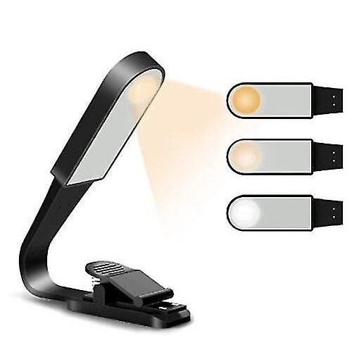 Lampe De Lecture Usb  Led Avec Capteur Tactile Et Pince