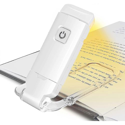 Lampe De Lecture Usb Lampes De Lecture Led Rechargeables Avec Lampe De Lecture Pour La Lecture Au Lit Pince 3 Niveaux De Luminosit Mini Lampe  Clip Pliable Rglable -