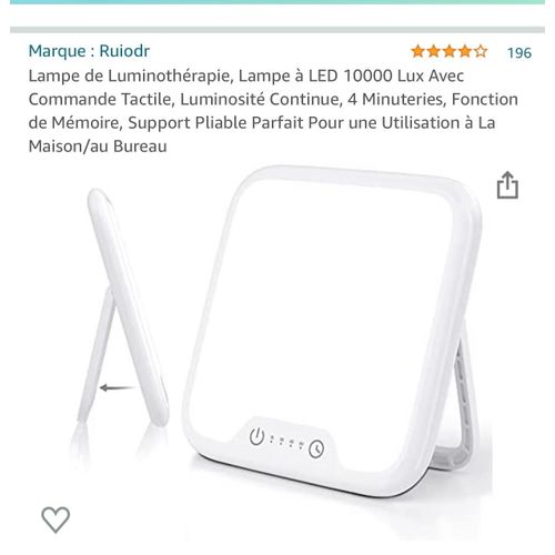 Lampe De Luminotherapie