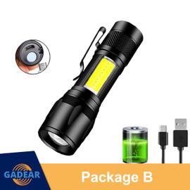 Lampe de poche LED n'aime aste portable XP G Q5 Flash Light Torch Lantern 3  Modes d'eclairage Lampe de camping Mini lampe de poche LED