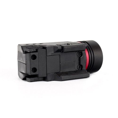 Lampe De Poche Tactique  Led Pour Pistolet Airsoft, Lumire Laser  Point Rouge, Pour Rail, Mini Pistolet, 2021