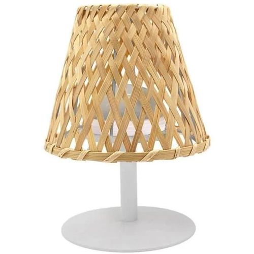 Lampe De Table Sans Fil Ibiza Variable - 55  110 Lumens - 19 X H 26 Cm - Lumisky