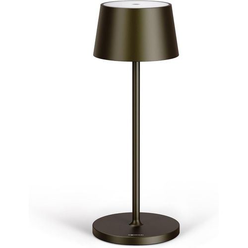 Lampe De Table Sans Fil - Lampe Bureau Led Rechargeable - Lampe  Poser Tactile - Connecteur Usb-C - Lampes Rechargeables Design Intrieures Et Extrieur - Tropical Noir (38 Cm)