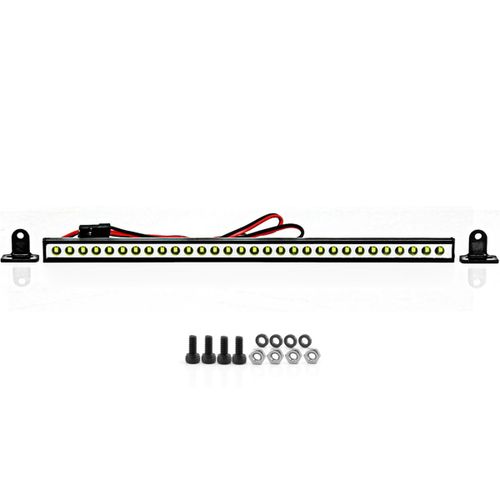 Lampe De Toit De Voiture Rc 9/18/25 Barre Lumineuse Led Pour 1/10 Rc Crawler Trx4 Axial Scx10 90046 Scx24 Wrangler D90 Body, 183 Mm