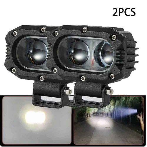 Lampe De Travail Supplmentaire  Led,Barre Lumineuse,Lampe De Conduite,Lumires De Sauna,Accessoires Longue Porte,lectrique,4x4,Tout-Terrain,3 Pouces,12v,24v - Type 2pcs
