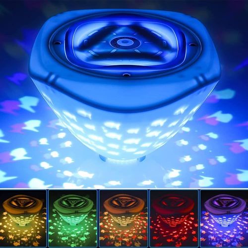 Lampe Flottante Piscine,6 Modes Lumire Piscine Flottante,Led Lumire De Piscine,Ip68 Impermable Lampe Flottante Lumire Pour Piscine,Jardin,Pelouse,Ftes,Etangs