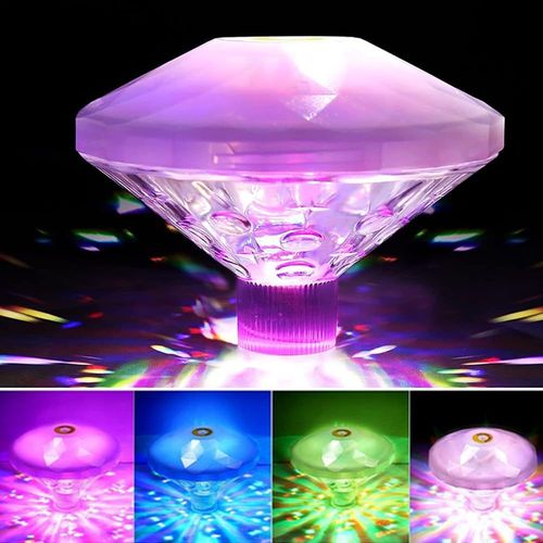 Lampe Flottante Piscine, 7 Modes Lumire Piscine Flottante, Rechargeable Led Lumire De Piscine, Ip68 Impermable Lampe Flottante Lumire Pour Piscine, Jardin, Pelouse, Ftes, Etangs