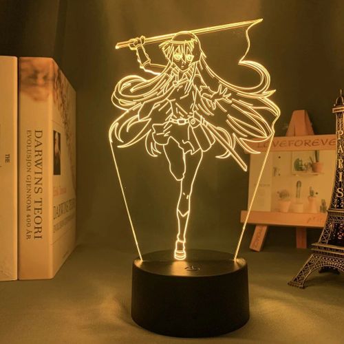 Lampe Led Akame Ga Kill Akame En 3d, Luminaire Dcoratif D'intrieur, Idal Pour Une Chambre  Coucher Ou Comme Cadeau D'anniversaire Pour Enfants