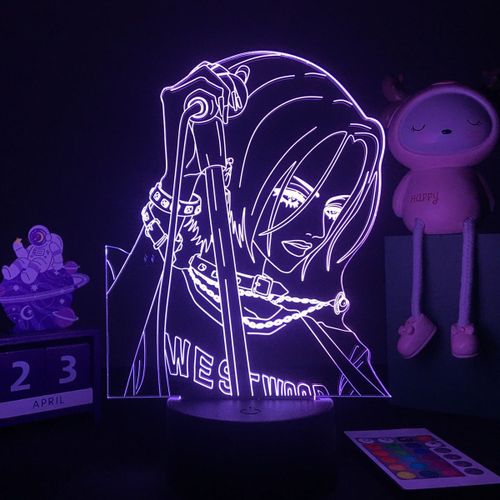 Lampe Led En 3d  L'effigie Des Personnages De Manga Pour Filles Et Enfants, Luminaire Dcoratif D'intrieur, Idal Pour La Chambre  Coucher Ou Comme Cadeau, Livraison Directe