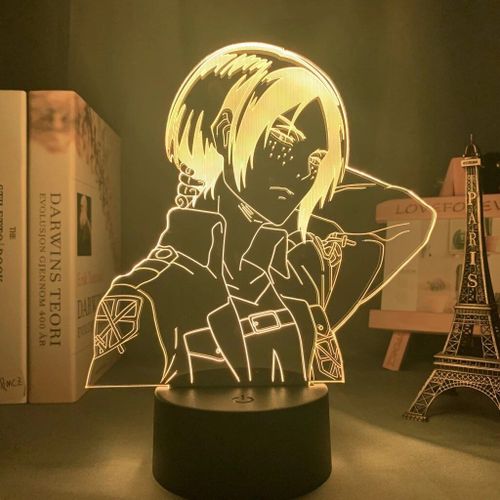 Lampe Led En Acrylique En 3d, Thme Ymir, Attaque Des Titans, Luminaire Dcoratif D'intrieur, Idal Comme Cadeau Pour Un Enfant, Drop Shipping
