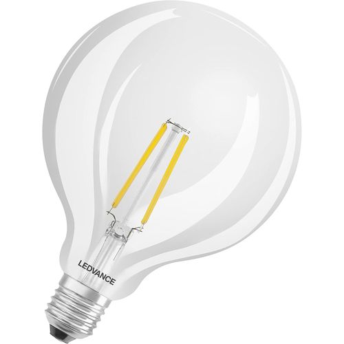 Lampe LED intelligente avec technologie WiFi, douille E27, dimmable, blanc chaud (2400 K), remplace les lampes  incandescence par 60W, SMART+ WiFi Globe Edison Dimmable, paquet de 1
