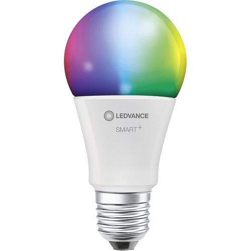 Lampe Led Intelligente Avec Technologie Wifi, Douille E27, Dimmable, Couleur De La Lumire Variable (2700-6500k), Couleurs Rvb Modifiables, Remplacement 60w, Smart+ Multicolore, Pa[Amp744705]