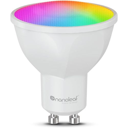 Lampe Led Intelligente Gu10 Mate  1 Ampoule Rgbcw  Intensit Variable, Synchronisation De L'cran, 16 Millions De Couleurs, 400 Lumens, Application Wifi/Commande Vocale (Alexa, A[Amp748269]