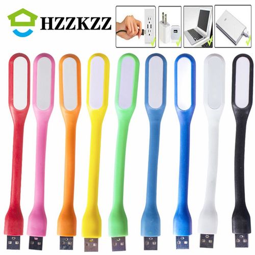Lampe LED USB Portable,Mini,Power Bank,pour livre,Notebook,bureau de lecture,veilleuse - Type Orange