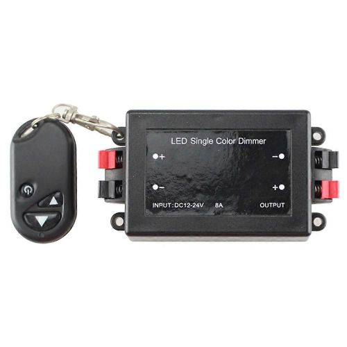 Lampe monochrome de contrleur LED  3 boutons avec module RF interrupteur  tlcommande sans fil Gradateur basse tension 8A