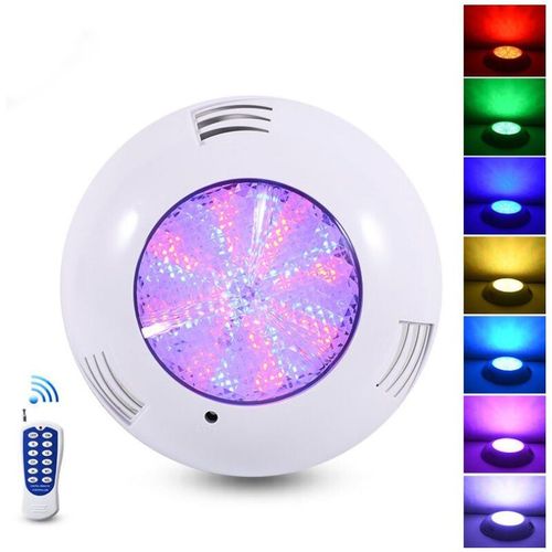 Lampe Piscine Led ,Rgb 35w Lumiere Piscine Sous L'eau Etanche Ip68,Projecteur Piscine Avec Telecommande 12v Dc/Ac Goodnice