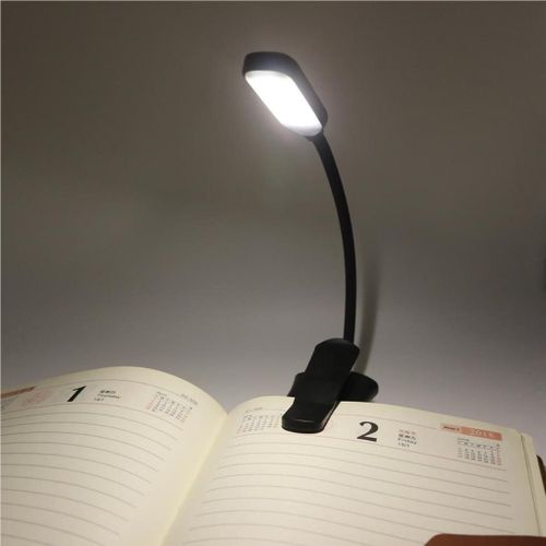 Lampe Rechargeable Usb Portative, Rglable, Lecture, Livre, Clip, 7 Led, Nuit, Bureau, Flexible, Luminaire, Table, Lumire, Col De Cygne