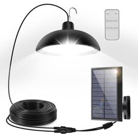 Lampadaire solaire a 168 LED avec detecteur de mouvement, lampe d'exterieur,  budgetaire, etanche IP65, route, carre, mur, lumieres de jardin