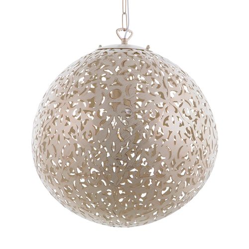 Lampe Suspension Mures Mtal Beige