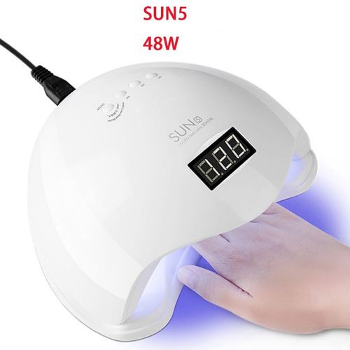 Lampe Uv Led Sche-Ongles Pour Tous Les Gels  Ongles, Lumire Solaire, Dtection Infrarouge, Minuterie Intelligente Pour La Manucure, 48w, 10/30/60s