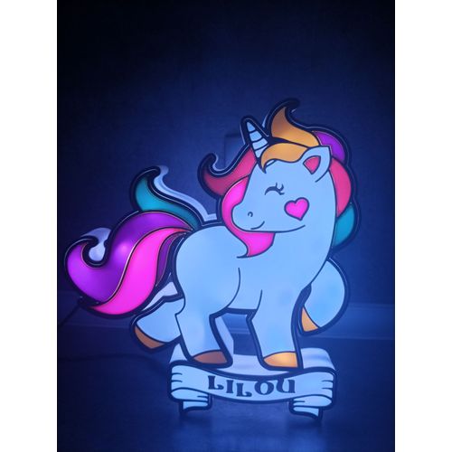 Lampe / Veilleuse / Licorne