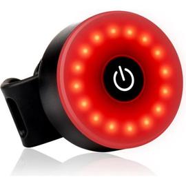 ECLAIRAGE VELO LED CL 100 ARRIÈRE ROUGE USB. pour les clubs et