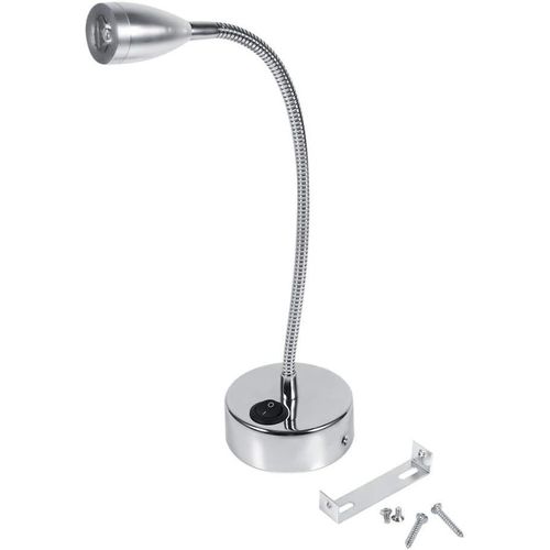 Lampes  Col De Cygne De Mur Modernes Led Lumire 3w De Lecture Lumire Flexible De Chevet 85-265v Avec/Sans Interrupteur(Blanc Cool Avec Interrupteur)