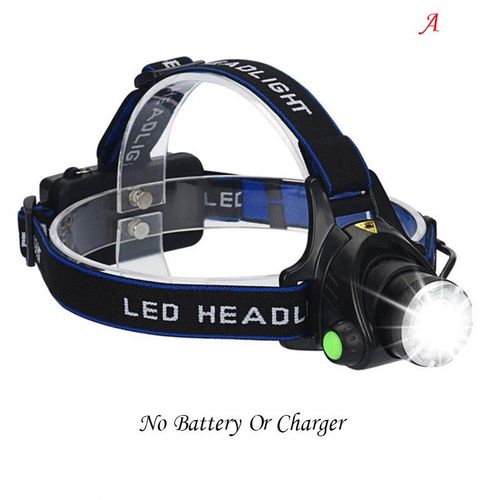 Lampes Frontales De Sauna  Led tanches,Lampe Usb,Torche Aste 18650,Lumire De N'aime,Chasse,Exploitation Minire,Pche,E2,8000lm - Type Option A