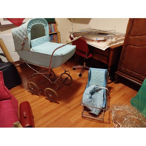 Landau Avec Poussette Adaptable Vintage