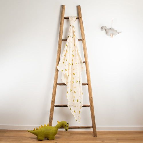 Lange En Gaze De Coton H 120 X L 120 Cm Pour Bb