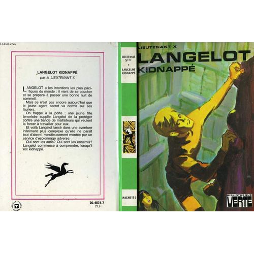 Langelot Kidnappe   de Lieutenant X  Format Reli 