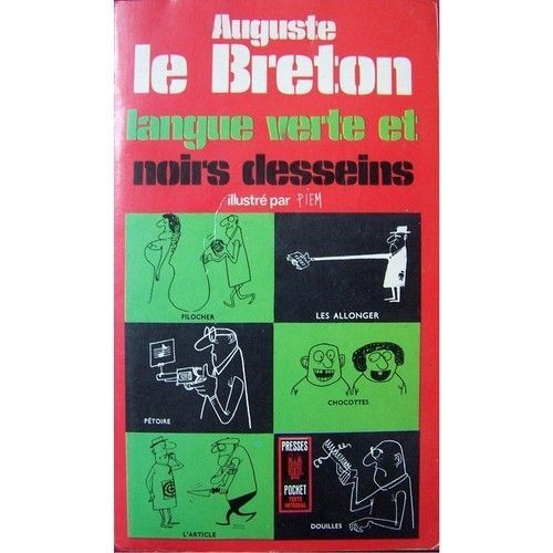 Langue Verte & Noirs Desseins.    Format Non Precis 