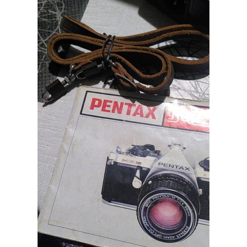 Lanire bretelle en cuir pour appareil photo Pentax ME Super vintage collector collection matriel de qualit 70cm  100cm environ