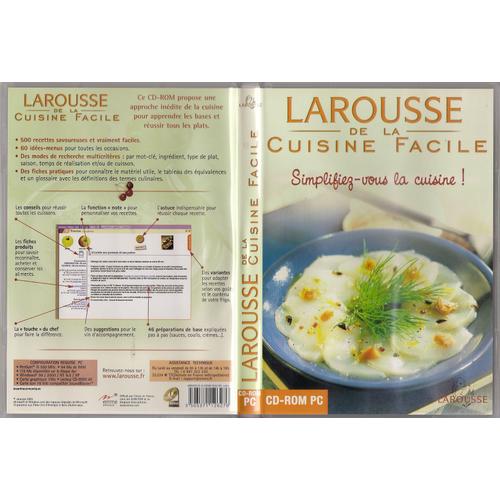 Larousse De La Cuisine Facile - Cdrom Pc