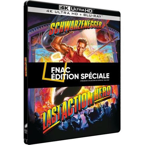 Last Action Hero - dition Limite Spciale Fnac Steelbook 4k Ultra Hd + Blu-Ray de John Mctiernan