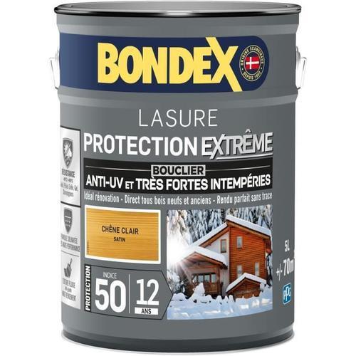 Lasure Pour Bois Protection Extreme 12 Ans Chene Clair 5l Bondex