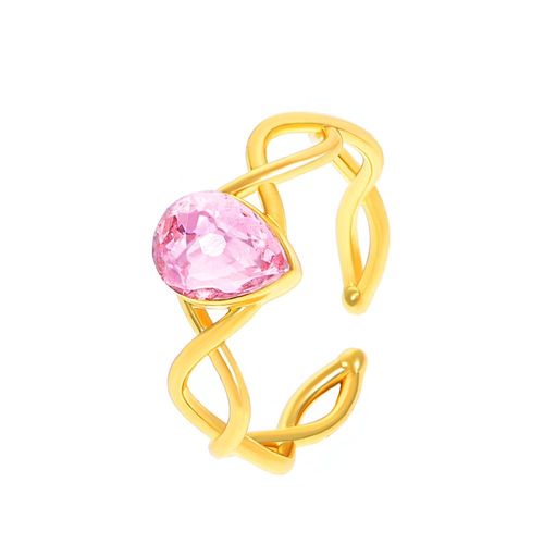 Lats-Bague Ouverte Torsade En Forme De CUr Pour Femmes Et Filles, Bijoux Tendance Corens, Or, Argent, Rose, Document, Amour, Mode, 2022