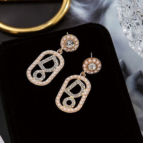 Lats  Boucles D'oreilles En Perles Gomtriques Pour Femmes, Simples, Carres, Mode Corenne, 2020