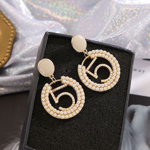 Lats ? Boucles D'oreilles En Perles Gomtriques Pour Femmes, Simples, Carres, Mode Corenne, 2020