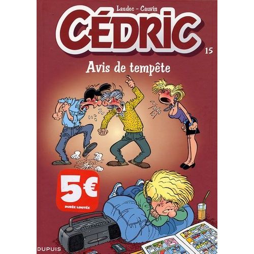 Cdric Tome 15 - Avis De Tempte   de Laudec  Format Album 
