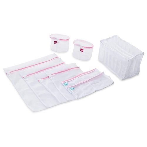 Laundryspecialist Ensemble De Filet  Linge Idal, 9 Pices De Diffrentes Tailles Pour Laver En Toute Scurit Les Vtements Dlicats, Petits Articles Et Lingerie.