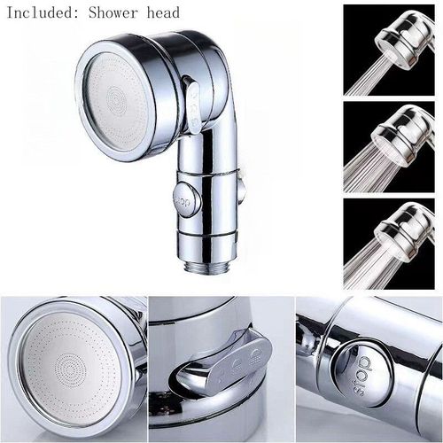 Lavabo Piscine Shampooing Robinet De Douche Extension De Douche Externe Salle De Bain Lavage Des Mains Douche Booster Buse Ensemble - Type 3 Modes